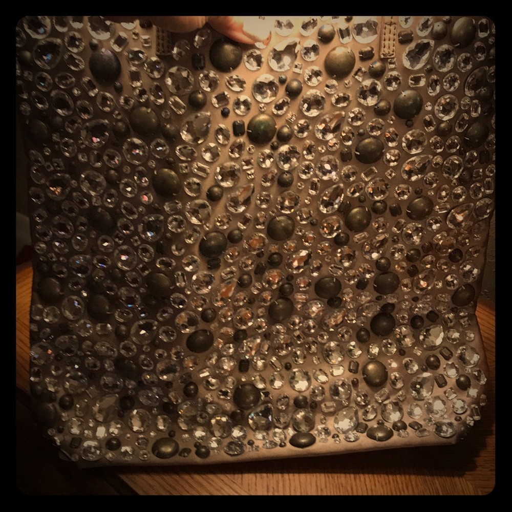 COPY - J Crew Collection Jeweled tote/purse